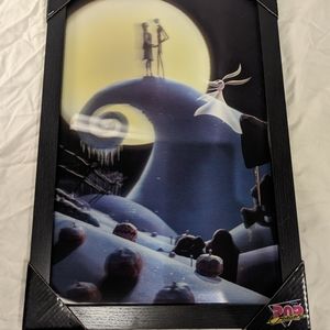 Lenticular Sally and Jack wall art